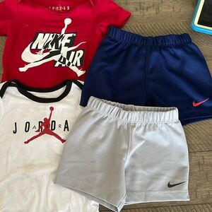 Baby 6-9 air Jordan and Nike bundle set!